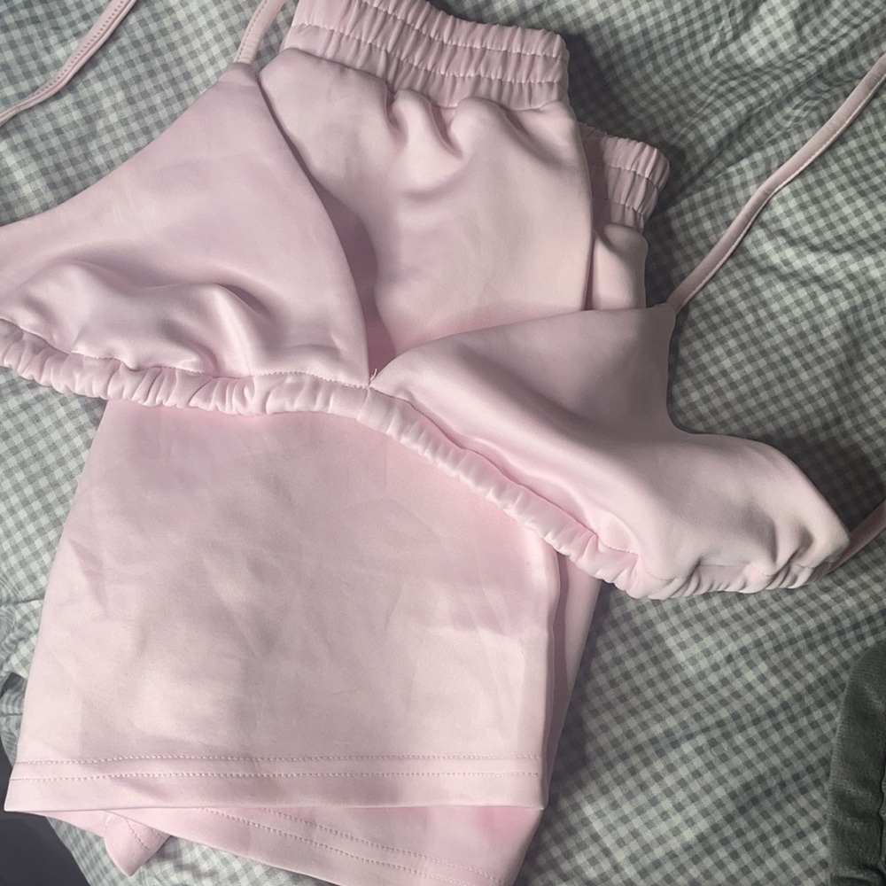 Baby Pink Short Set